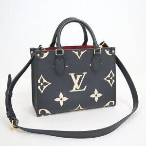 Louis Vuitton On the Go Tote Bag Two Tone Empreinte Cash delivery